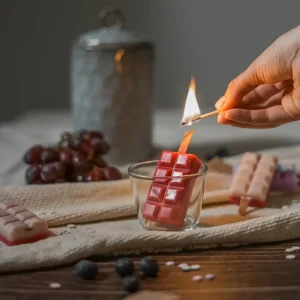 Lumânare înghețată pe băț