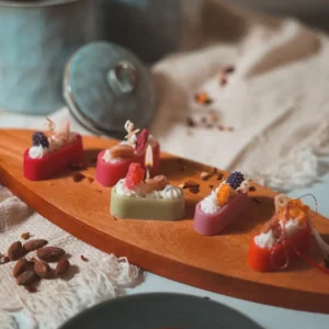 Lumânare mărțișor mini-ecler