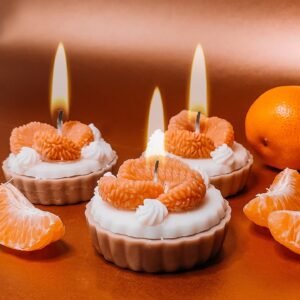 Lumânare tartă cu mandarine