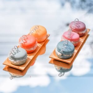 Lumânare macaron neornat